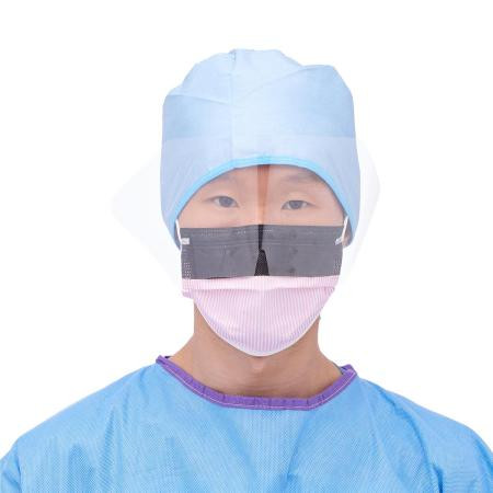 Medline - Non27710elz - Mask,Face,Maxfluidprotect,Shield/Erlps - Each
