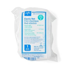 Medline - Nonnet424Ph - Net,Elastic,Precut,Sz 4 X24"L,Lf - Each