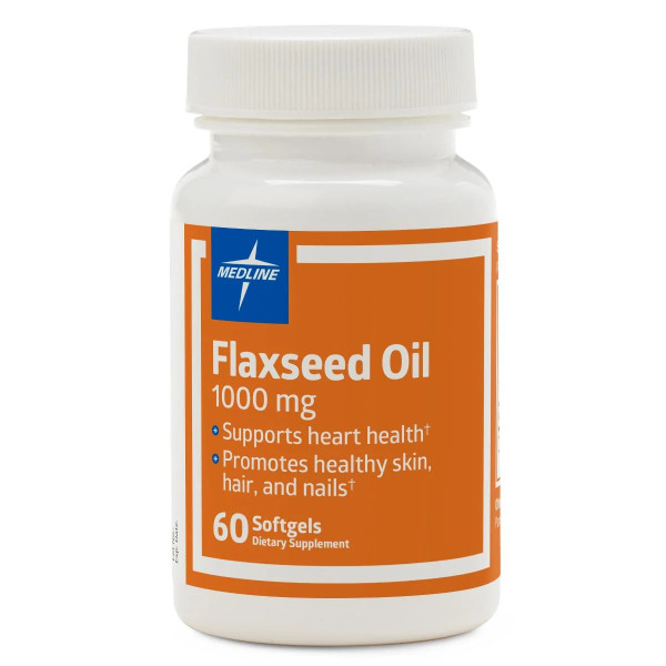 Medline - Otcm00017H - Flaxseed Oil 1000Mg Sg - Each