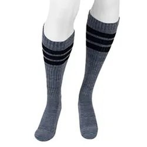 Cardinal Health - 4378188 - Leader Diabetic Socks Crew White Large 1 Pair - Package/1