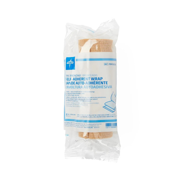 Medline - Prm088006h - Bandage,Cohesive,Tan,6x5yd,L - Each