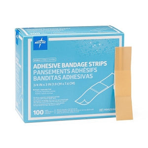 Medline - Prm25500 - Bandage,Adhesive,Plastic,3/4"x3",St,Lf - Each