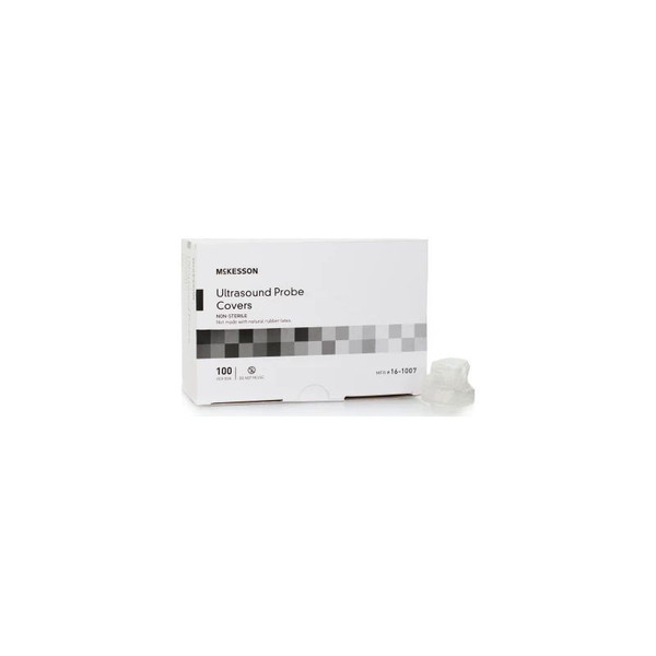 Mckesson - 16-1007 - Ultrasound Probe Cover 1 X 9 Inch Polyurethane Nonsterile For Use With - Box/100