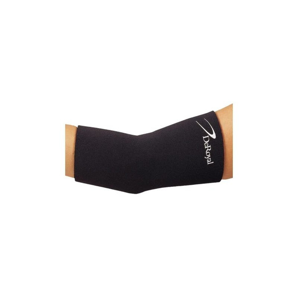 Deroyal - Ne7727-75 - Elbow Support X - Large Pull - On Left Or Right 12 To 14 Inch Forearm Circumference Black - Each