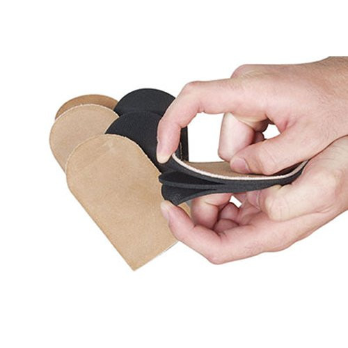 Fabrication Enterprises - Cando - 67-0030-1 - Heel Lift Adjustable Medium Leather / Rubber Black Tan - Each