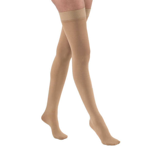 Bsn Medical - Jobst Relief - 114825 - Compression Stocking Thigh High X - Large Beige Closed Toe - Pair