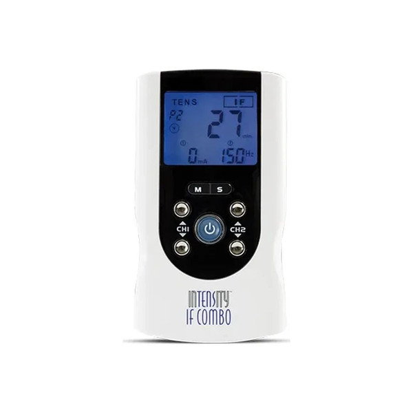 Compass Health - Intensity - Di4738 - If Combo (Tens/If) Device, Comes Complete With: Carrying Case, 2 Sets Of Lead Wires, 9 - Volt Battery, Ac Adaptor, Instruction Manual, And Pack Four Self - Adhesive Reusable Electrodes Basic Assembly Required