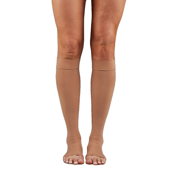 Djo Djorthopedics - Bell-Horn - 11320Xl - Anti - Embolism Stocking Knee High X - Large Beige Open Toe - Pair