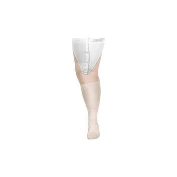 Carolon - Cap - 630 - Anti - Embolism Stocking Thigh High Large / Short White Inspection Toe - Carton/10