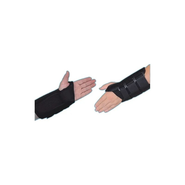 Comfortland - Ck-702 - Wrist Extension Splint Hook/Loop Straps With D - Ring Closures, Adjustable Palmar Stays Left/Right Specific - Each