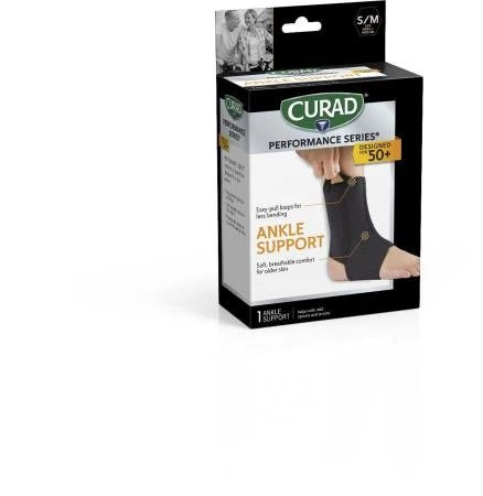 Medline - Cursr27200ld - Support,Ankle,Neoprene,Open Heel,L/Xl,Sr - Each