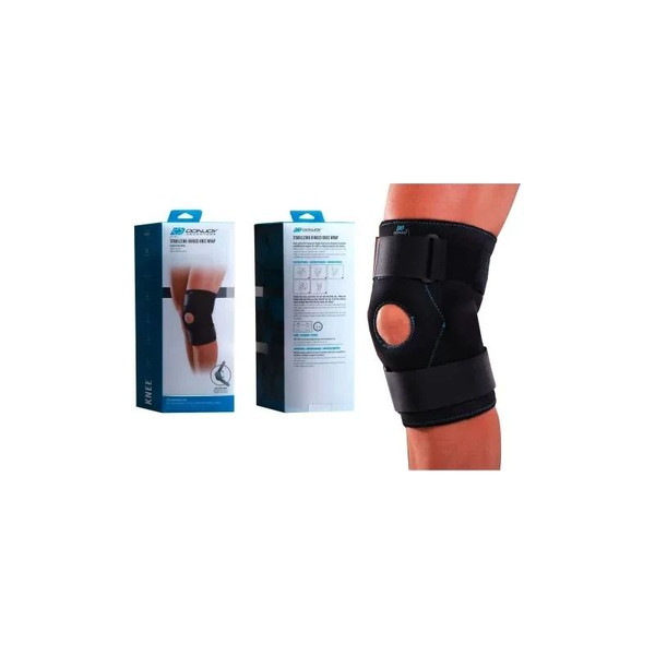Cardinal Health - Donjoy - Da161Kb02-Blk-S,M - S,M - Advantage Sport Stabilized Hinged Knee Wrap, Small/Medium. - Each