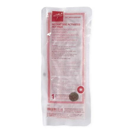Medline - Mds139010d - Pack,Hot,Disc,Slim,Nonwoven,4x9" - Each