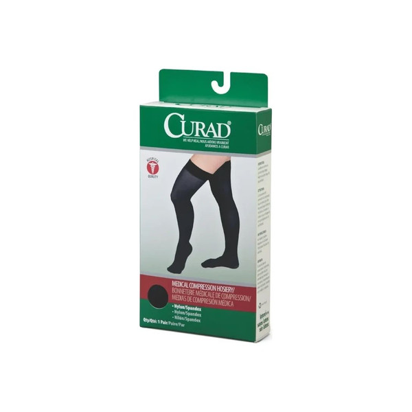 Medline - Curad - Mds1706Eth - Thigh Length Compression Hosiery 15 - 20Mmhg,E - Each