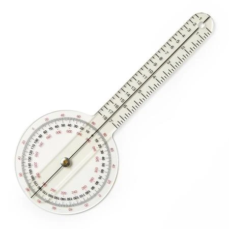 Medline - Mdsr006567 - Goniometer,Plastic,360 Deg,12 In - Each