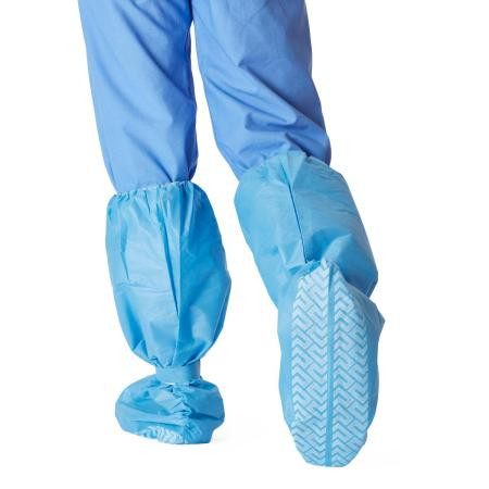 Medline - Non27144xlz - Cover,Boot,Non-Skid,Knee-High,Blue,X - Each