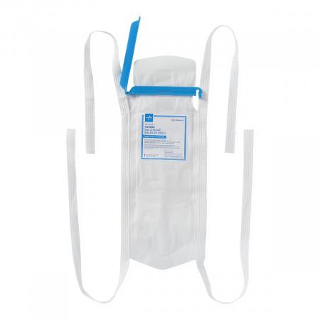 Medline - Non4410 - Bag,Ice,Clamp-Close,4-Ties,White,5x12 - Each