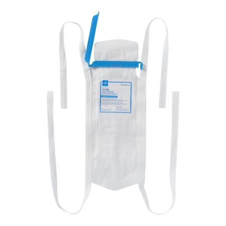 Medline - Non4410h - Bag,Ice,Clamp-Close,4-Ties,White,5x12 - Each