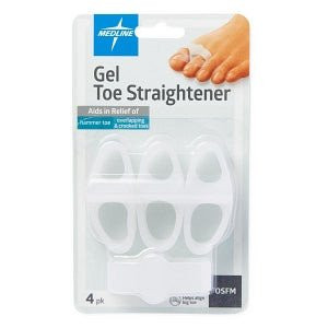 Medline - Pod14206 - Gel Toe Straightener, 1pk Equal 4 Ea - Package/1