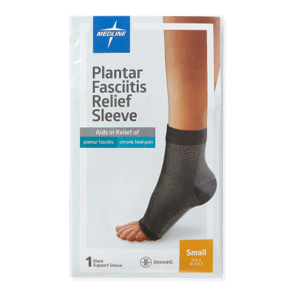 Medline - Pod14215xl - Plantar Fasciitis Sleeve, Blk, Ea, Xl - Each