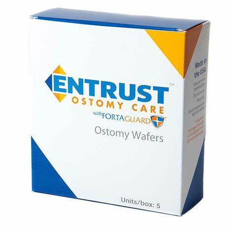 Fortis Medical - 21134W - Entrust 4" X Wafer, Standard Wear, 1 - 3/4" Cut - To - Fit - Box/10
