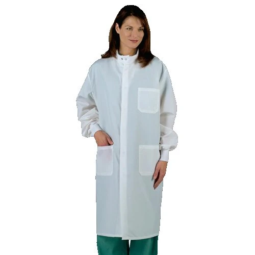 Medline - 6623bqwl - Coat,Lab,Unisex,White,Barrier,Lg - Each