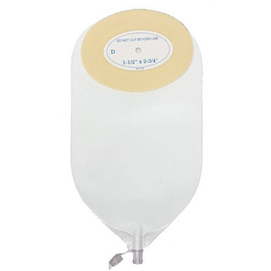 Nu-Hope - 40-7234-Rdc - Adult 24 Oz Oval A Drainable Pouch With Barrier, Deep Convex, Roll - Up,Trim To Fit - Box/10