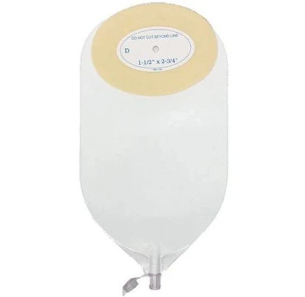 Nu-Hope - 43-7808 - Laboratories Flex Drainable Pouch, Xt - Barrier, Precut 1", Clamp, Flat, 24 Oz (11"), 4" Foam. - Box/10