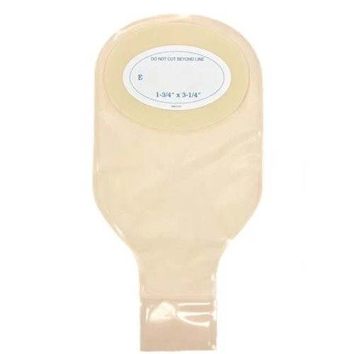 Nu-Hope - Nu-Flex - 40-7835Fk - Laboratories Ostomy Pouch Comfort Two - Piece System 11 Inch Length Drainable Trim To Fit - Box/10