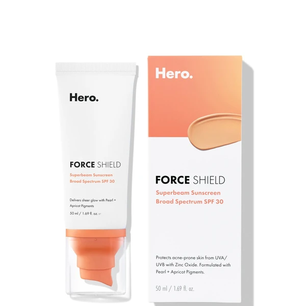 Church & Dwight - 20850007468778 - Hero Cosmetics Superbeam Sunscreen Broad Spectrum, Spf 30, 50 Ml - Each