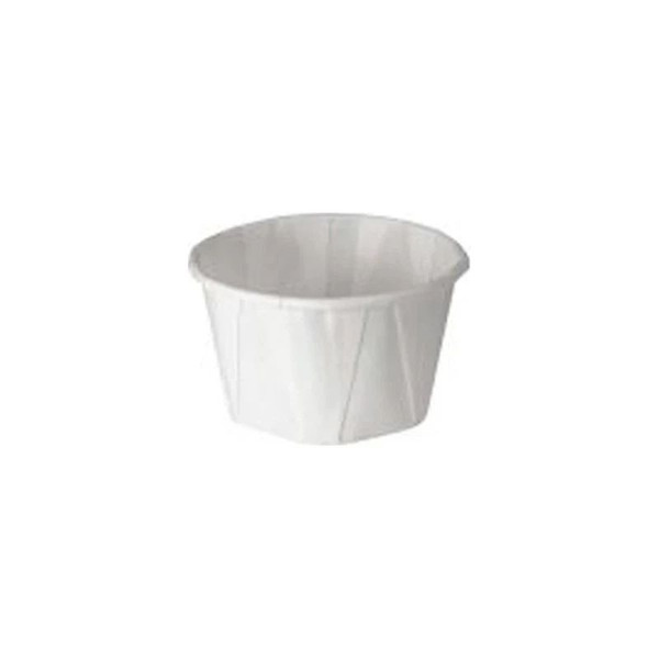 Rj Schinner - Solo - 325-2050 - Co - Souffle Cup 3.25 Oz White Paper Disposable - Case/5000
