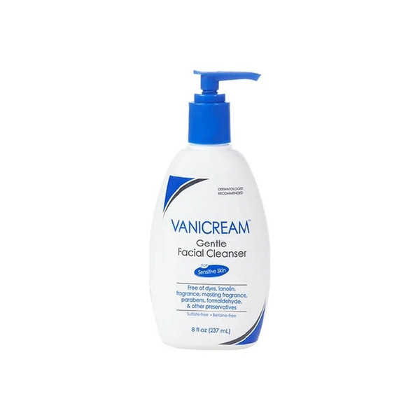 Pharmaceutical Specialties - Vanicream - 45334032208 - Facial Cleanser Liquid 8 Oz Pump Bottle Unscented - Bottle/1