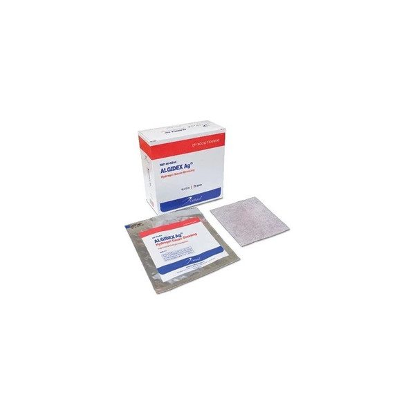 Deroyal - Algidex Ag - 46-Gz44-1 - + Gauze Hydrogel Wound Dressing With Silver Sheet 4 X Inch Square Sterile - Case/25