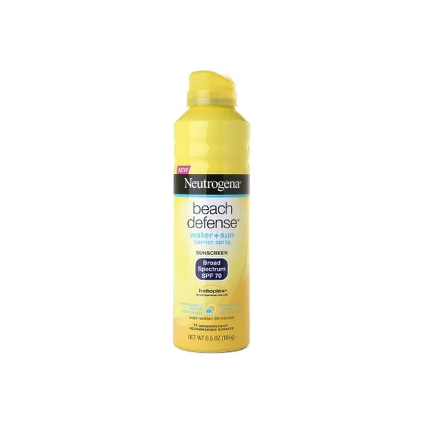 Johnson & - Neutrogena Beach Defensewater + Sun Barrier - 08680087274 - Sales - Sunscreen Spf 70 Liquid 6.5 Oz Can - Each