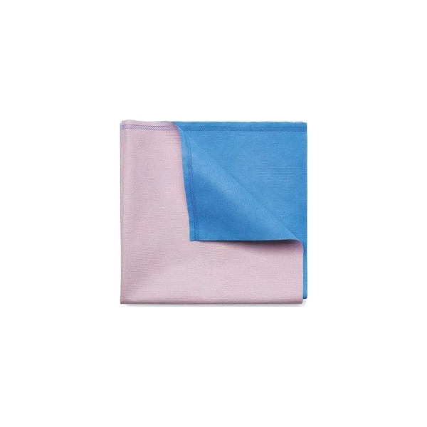 Medline - Gem3136T - Surgical Instrument Wrap 36 X Inch Blue And Pink Sms Polypropylene - Case/75