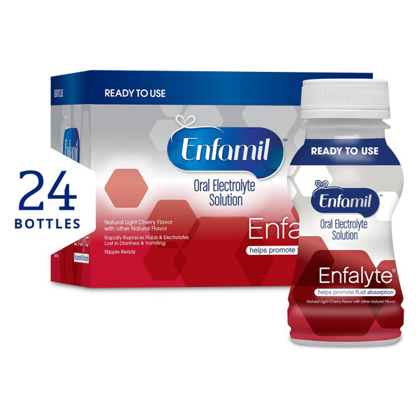 Mead Johnson - Enfamil Enfalyte - 167503 - Oral Electrolyte Solution 6 Oz Bottle Liquid - Case/24