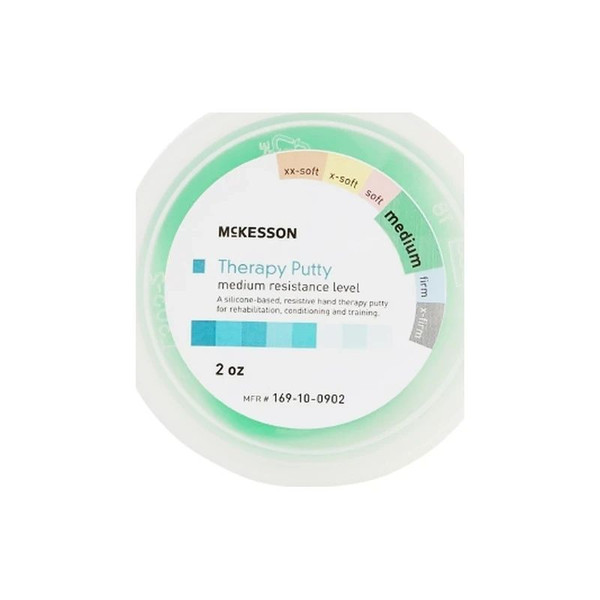 Mckesson - 169-10-0902 - Therapy Putty Medium 2 Oz. - Each