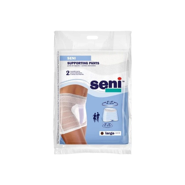 Tzmo - Seni - S-La02-Sp1 - Knit Pant Unisex Polyester / Elastane Large Pull On Reusable - Case/80