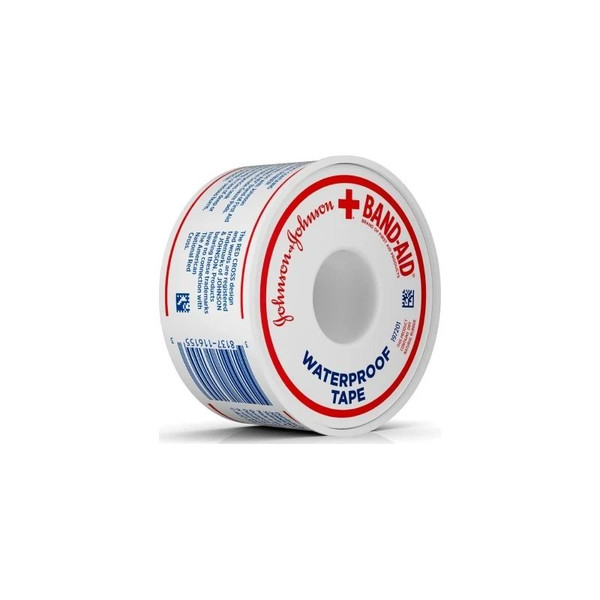 Johnson & - Band-Aid - 38137117121 - Systems - J&J - Water Block Waterproof Medical Tape White 1 Inch X 10 Yard Adhesive Nonsterile - Each