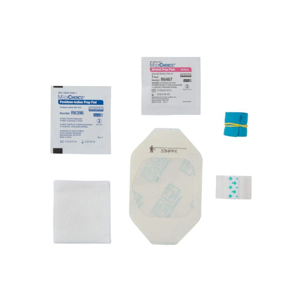 Mckesson - Msdc014237a - Dressing Change Kit, W/Barr Film Wipe/Pvp Swab - Case/30
