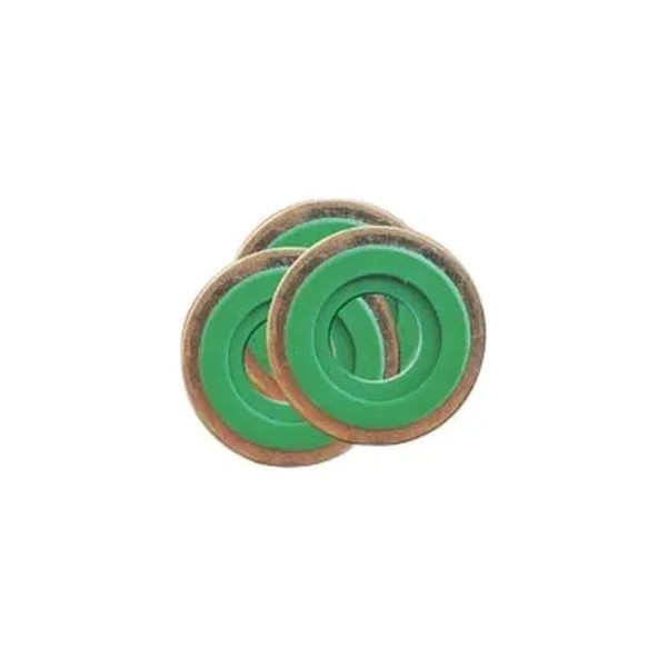 Ag Industries - Sure Seal - Ag86065 - Washer, Brass & Viton Grn - Bag/50