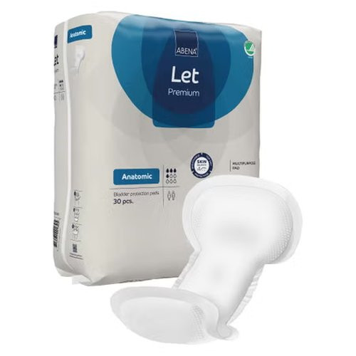 Abena - 1000021345 - North America Incontinence Liner 7.8 X 17.3 Inch Light Absorbency Fluff / Polymer Core One Size Fits Most - Case/270
