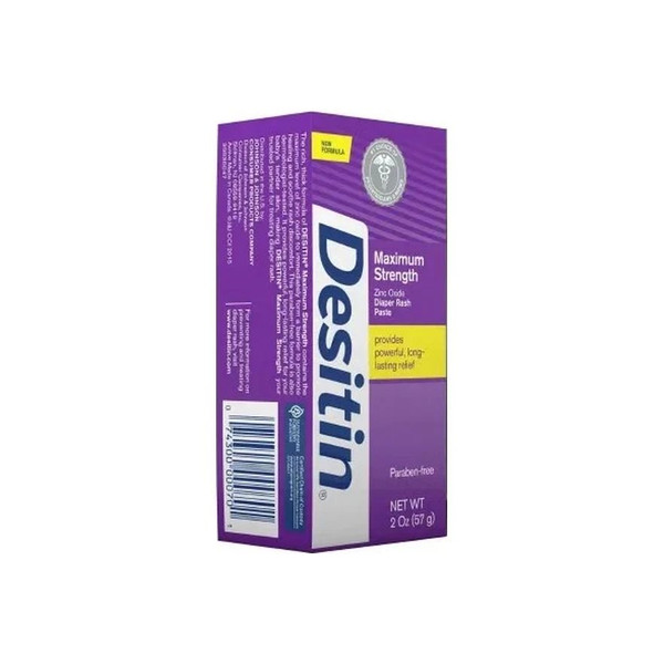 Johnson & - Desitin Maximum Strength - 58232072103 - Sales - Diaper Rash Treatment 2 Oz Tube Scented Paste - Each