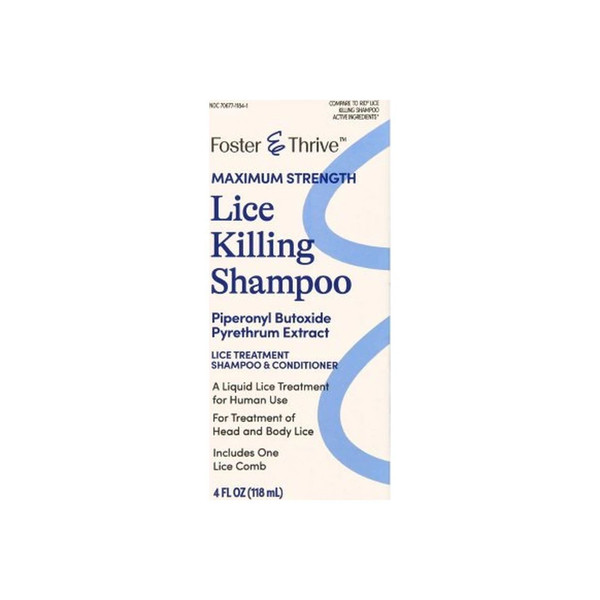 Mckesson - 70677118401 - Lice Trtmt, Shampoo Ft 4 - 0.33%4Oz - Each
