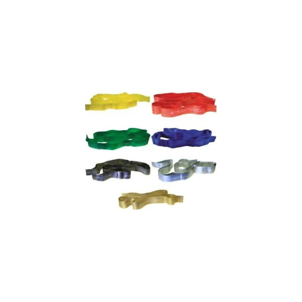 Hygenic - 12721 - Resistance Band, Consecutive Loops, 25 Yard Dispenser Box, Yellow/ Thin, Laytex - Free (Lf), (091308) (Us Only) - Box/1