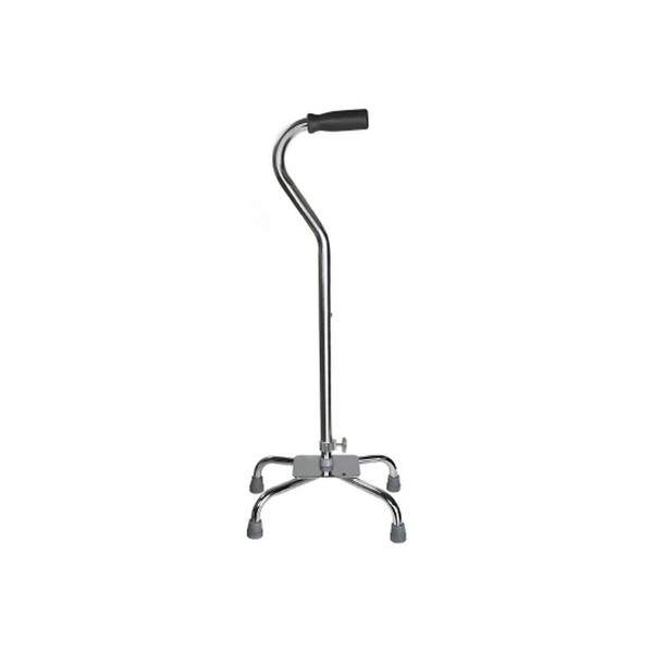 Mckesson - 146-10300-4 - Large Base Quad Cane Steel 29 To 37 - 1/2 Inch Height Chrome - Each