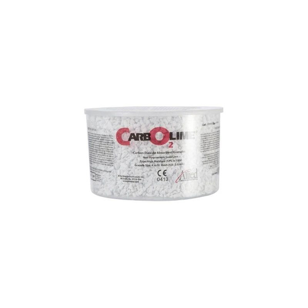 Allied - Carbolime - 55-01-0025 - Co2 Absorbent Cylindrical Canister 1 Kg Calcium Hydroxide / Sodium - Case/12