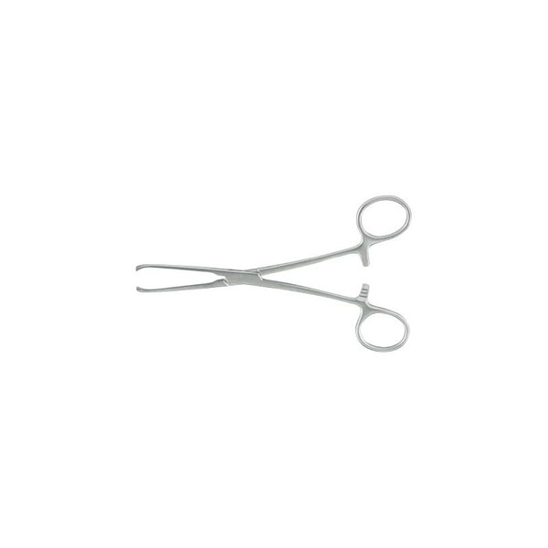 Mckesson - Argent - 43-1-934 - Tissue Forceps Allis 6 Inch Length Surgical Grade Stainless Steel Nonsterile Finger Ring Handle 5 X Teeth - Each