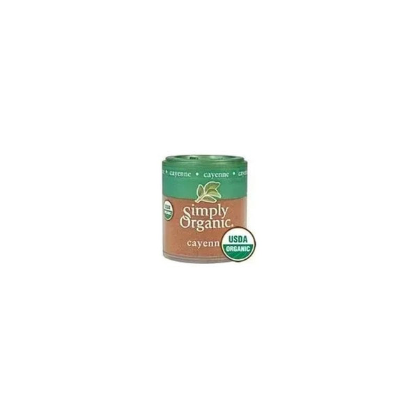 Simply Organic - 50074 - Cayenne Ground Mini Spice - Each