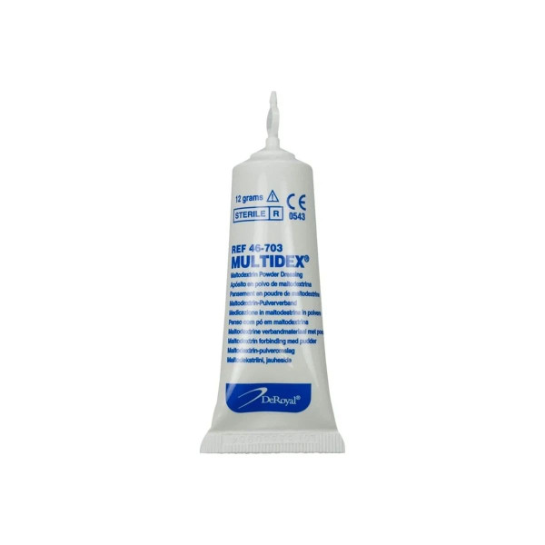 Deroyal - 46-703 - Multidex Maltodextrin Wound Powder 12 G Tube - Each